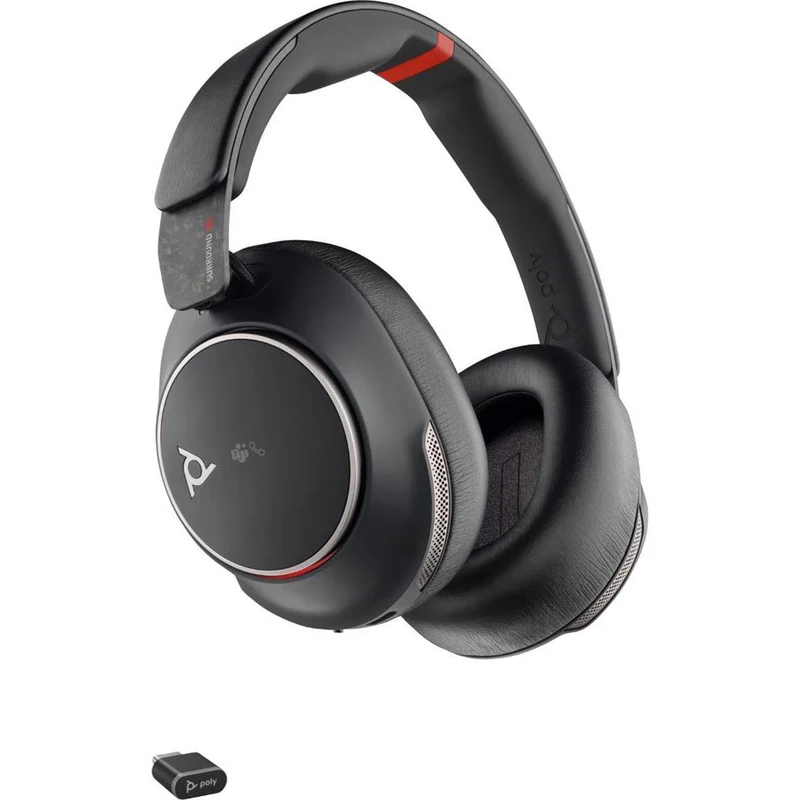 POLY VOYAGER SURROUND 85 UC MICROSOFT TEAMS CERTIFIED USB-C HEADSET - Image 2