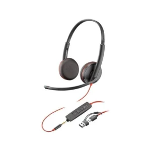 POLY BLACKWIRE 3225 STEREO USB-C HEADSET HEADSET